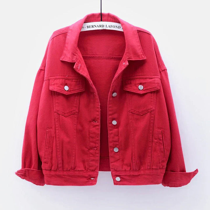Elegante Damen-Jeansjacke - alltäglicher Stil und Lässigkeit