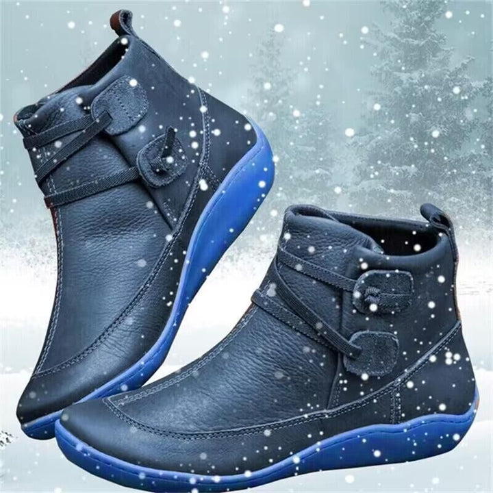Elegante und bequeme Damenstiefel aus Leder - perfekt für kühle Tage