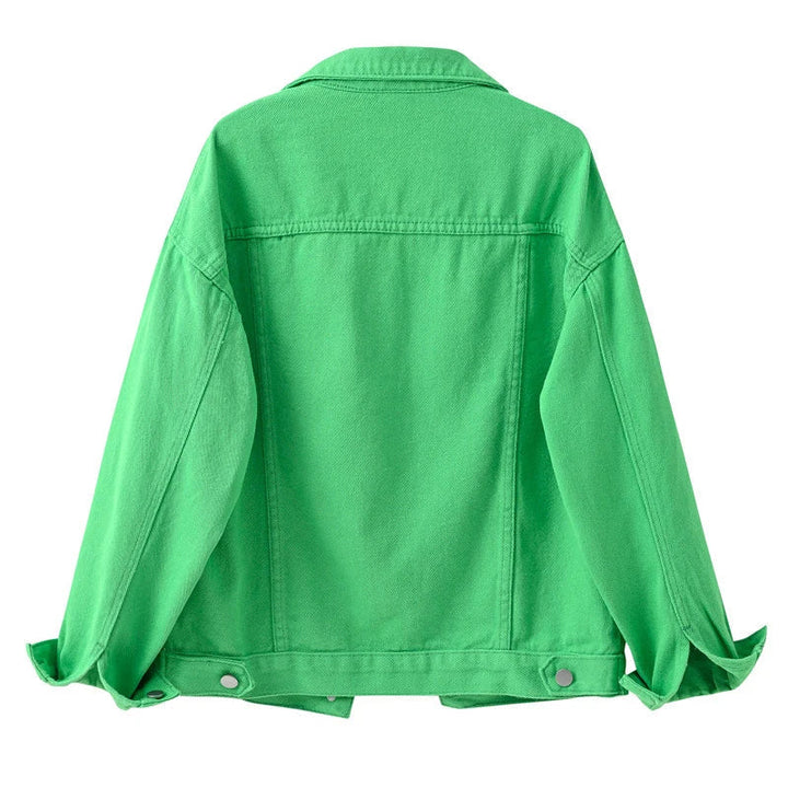 Elegante Damen-Jeansjacke - alltäglicher Stil und Lässigkeit