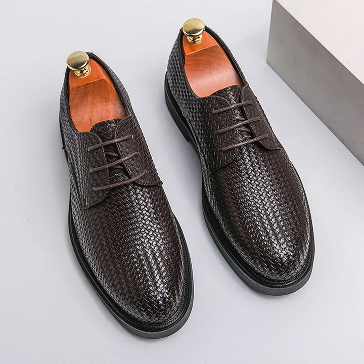 Stilvolle und luxuriöse Premium-Leder-Oxfords für Männer