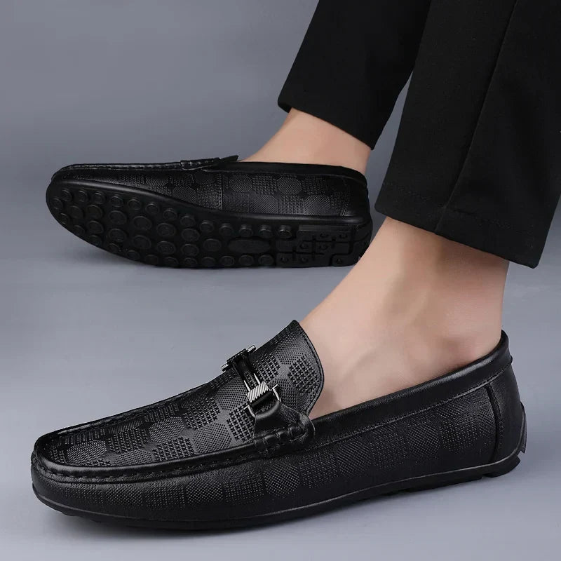 Elegante italienische Herrenschuhe aus hochwertigem Echtleder