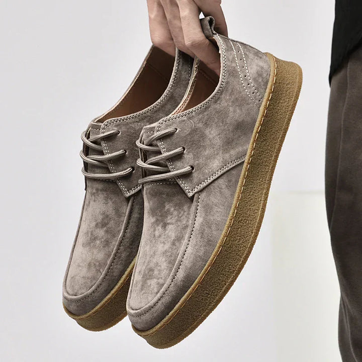 Modische Herrenschuhe aus hochwertigem Wildleder - Eleganz und Komfort