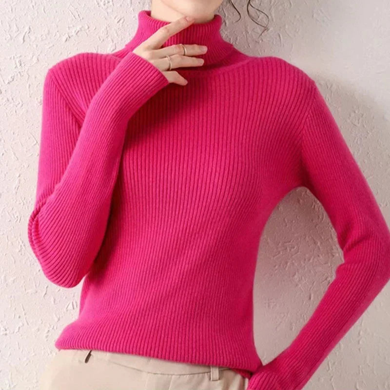 Eleganter Damen-Rollkragenpulli für jede Gelegenheit