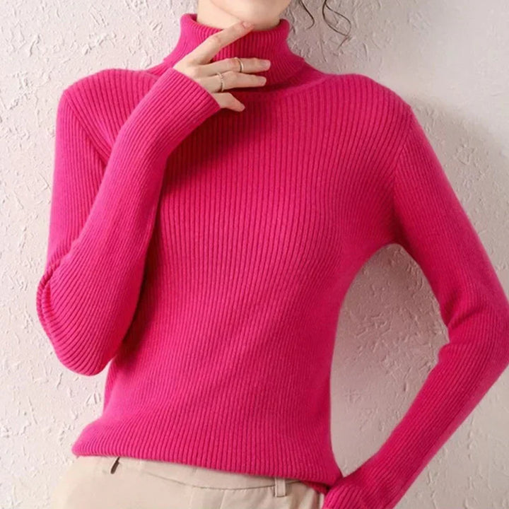 Eleganter Damen-Rollkragenpulli für jede Gelegenheit