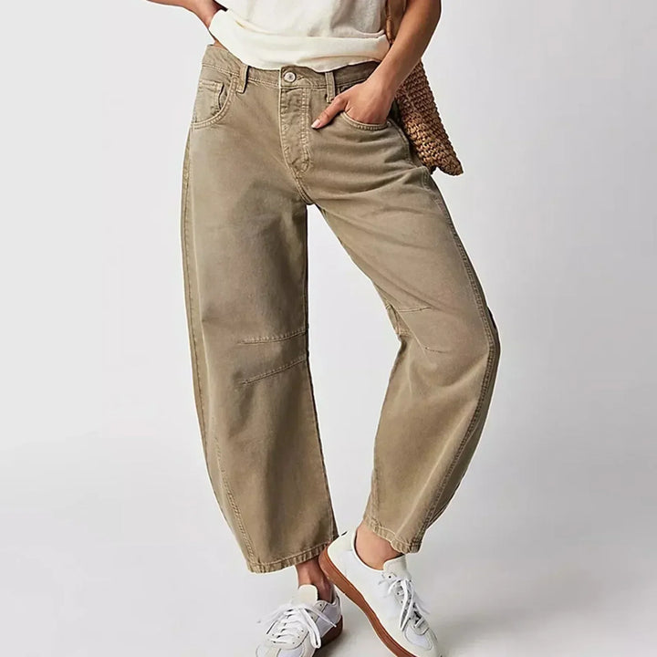 Trendige Damenjeans mit weitem Bein - der perfekte Style für jede Gelegenheit
