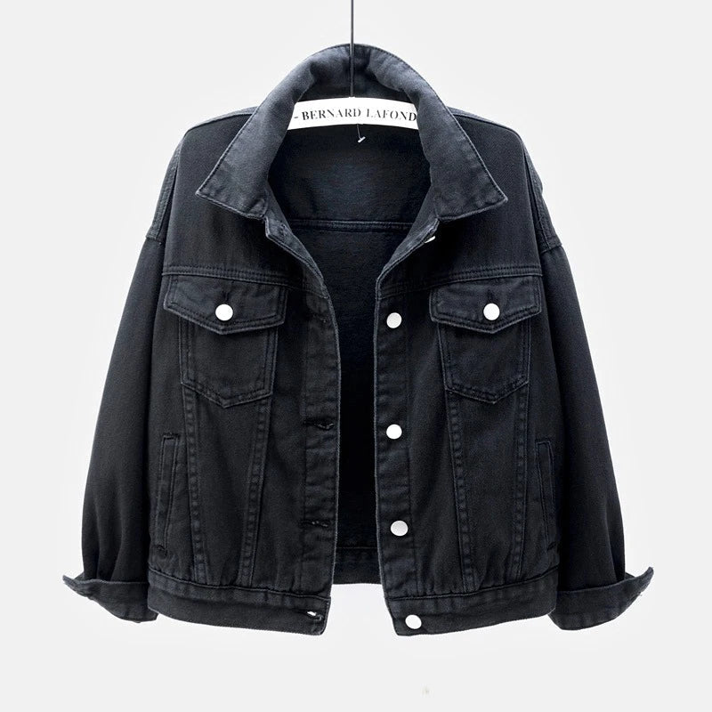 Elegante Damen-Jeansjacke - alltäglicher Stil und Lässigkeit