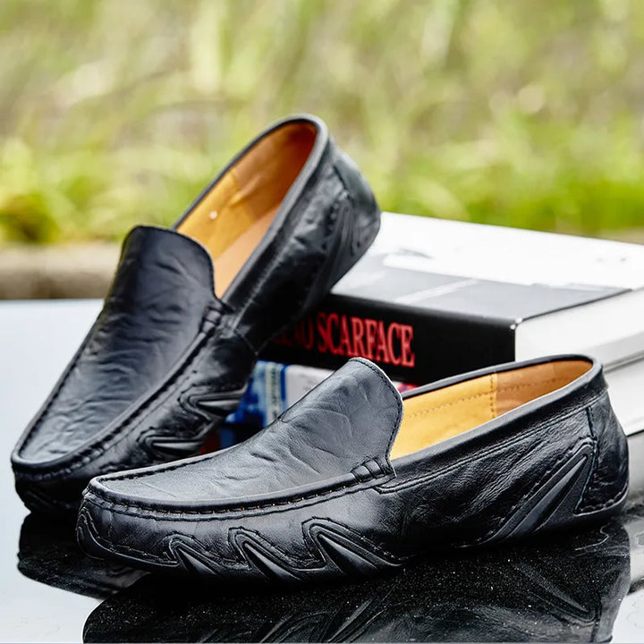 Exklusive Lederslipper für Männer, die Stil und Komfort verbinden