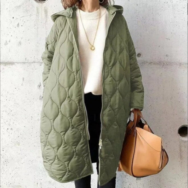 Elegante Damen-Steppjacke mit praktischem Reißverschluss für maximalen Komfort