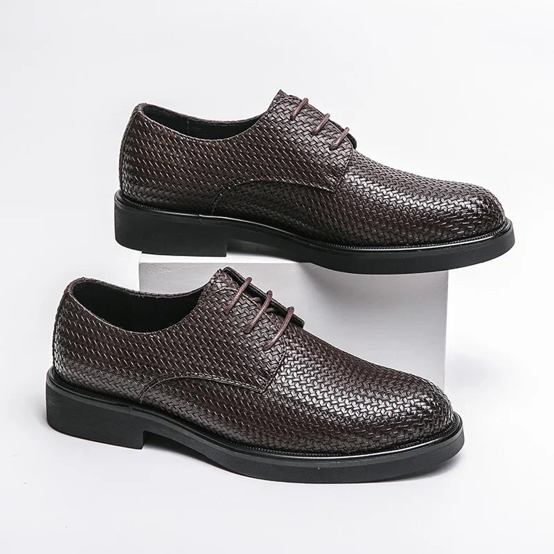 Stilvolle und luxuriöse Premium-Leder-Oxfords für Männer