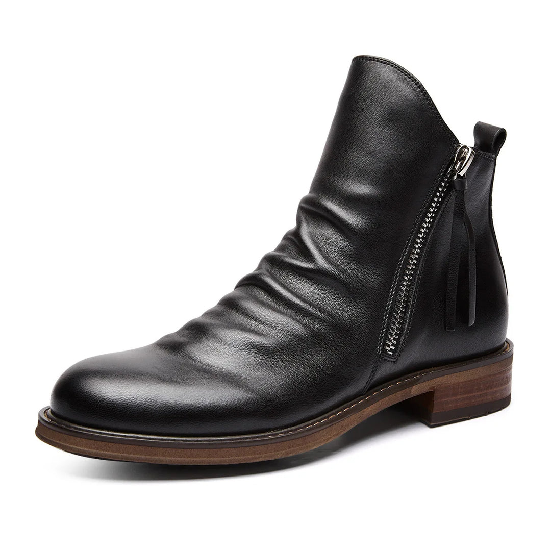 Stilvolle Chelsea-Boots für Herren aus echtem Leder - eine elegante und modische Wahl