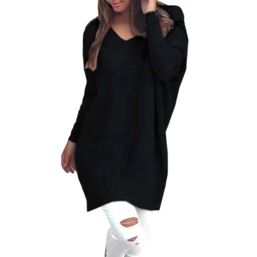 Modischer mittellanger Damenpullover für einen eleganten und stilvollen Look