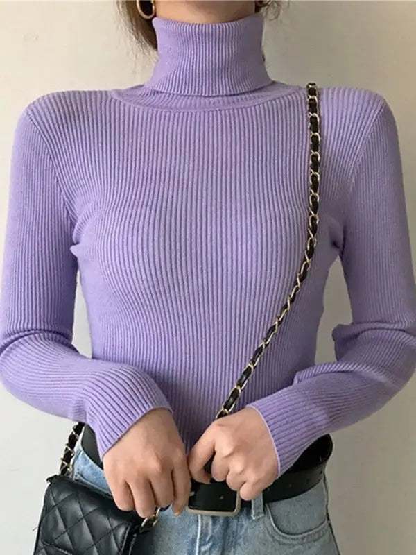 Eleganter Damen-Rollkragenpulli für jede Gelegenheit