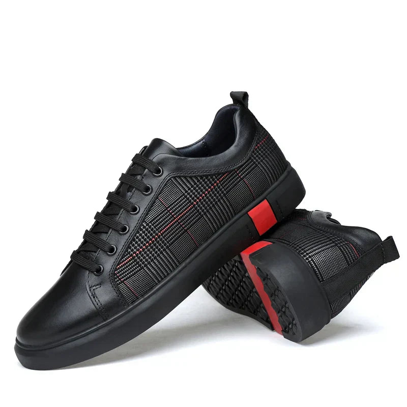 Modische Herren-Sportschuhe aus Leder - eine Kombination aus Eleganz und Komfort für den modernen Mann