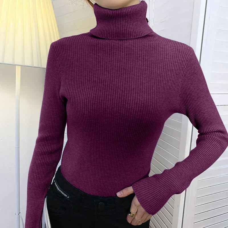 Eleganter Damen-Rollkragenpulli für jede Gelegenheit