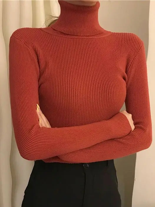 Eleganter Damen-Rollkragenpulli für jede Gelegenheit