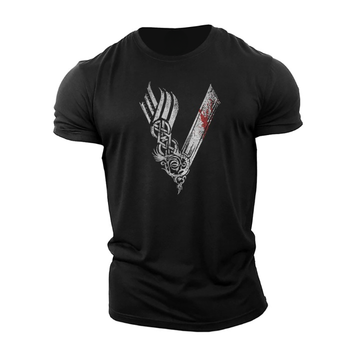 Bequemes Herren-T-Shirt aus Baumwolle im lässigen Stil
