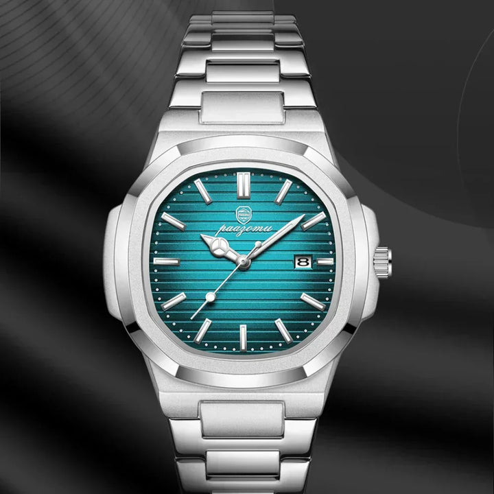 Elegante Herren Edelstahl-Armbanduhr – Perfekt für jeden Anlass
