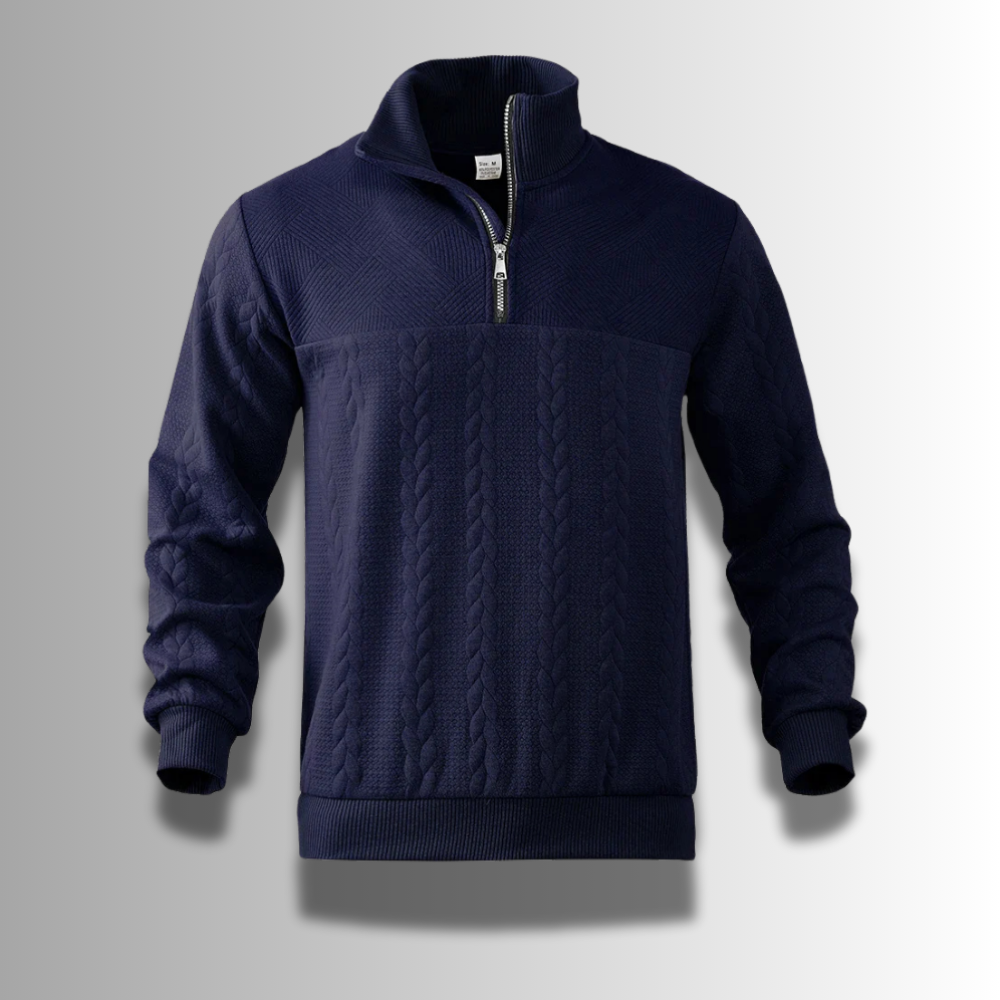 Exklusiver Herrenpullover aus luxuriöser Merinowolle - eine Kombination aus Komfort und Eleganz