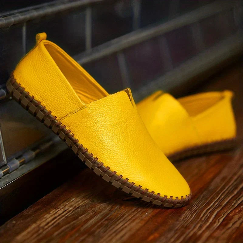 Matt - luxuriöse, elegante Herren-Slipper aus Leder für außergewöhnlichen Stil