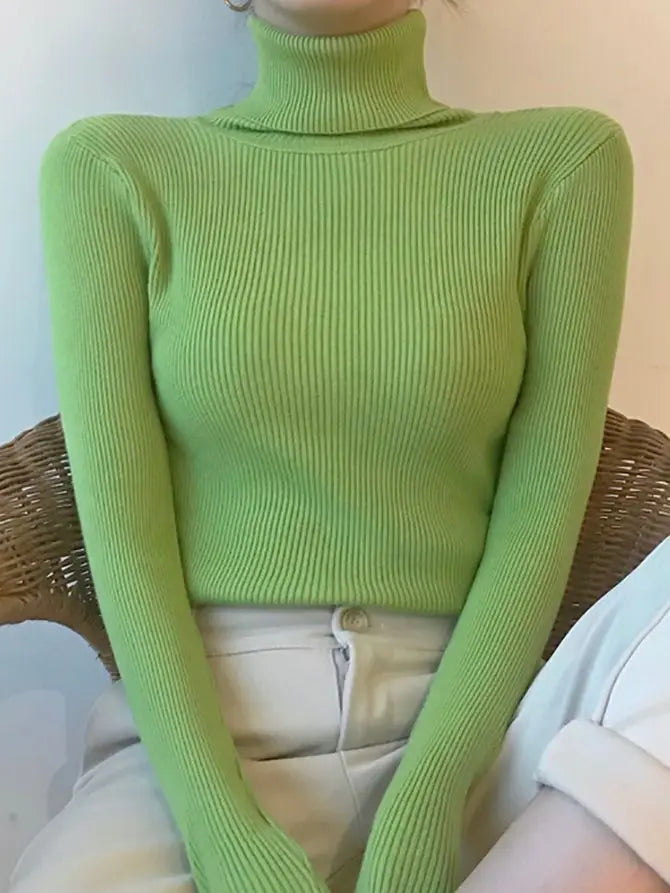 Eleganter Damen-Rollkragenpulli für jede Gelegenheit