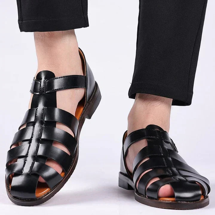 Exklusive Herrensandalen aus Leder - eine Kombination aus Eleganz, Komfort und Stil
