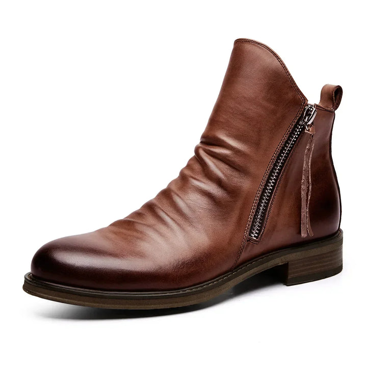 Stilvolle Chelsea-Boots für Herren aus echtem Leder - eine elegante und modische Wahl