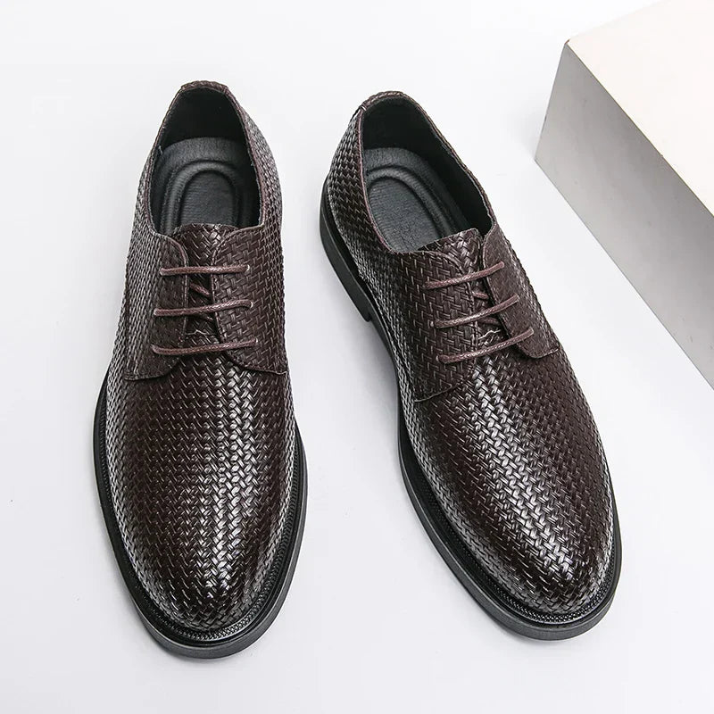 Stilvolle und luxuriöse Premium-Leder-Oxfords für Männer