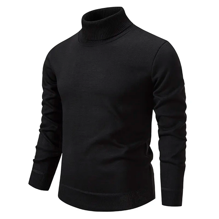 Herren-Rollkragenpullover aus hochwertiger Baumwolle - superweich, bequem und modisch свитер