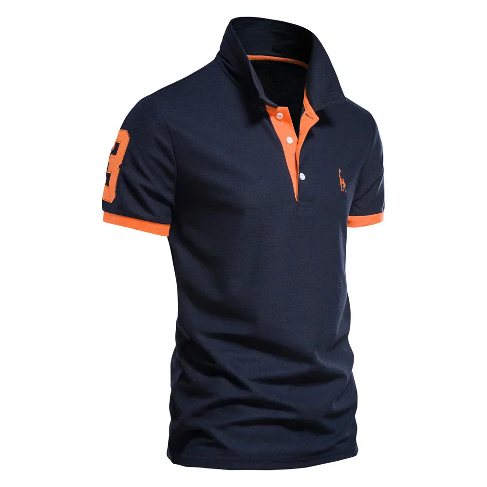 Caro™ - Stylowa i elegancka męska koszulka polo na każdą okazję