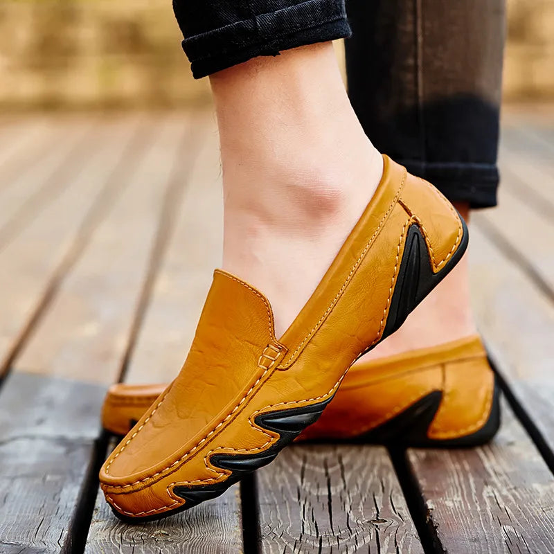 Exklusive Lederslipper für Männer, die Stil und Komfort verbinden