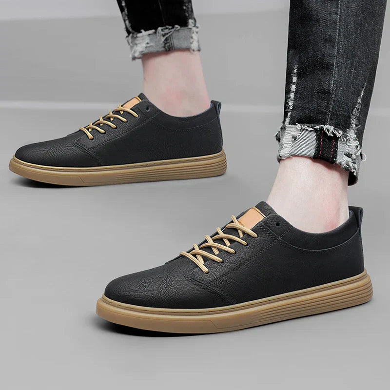 Bequeme und elegante Sportschuhe aus hochwertigem Leder für Männer