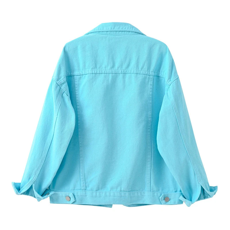 Elegante Damen-Jeansjacke - alltäglicher Stil und Lässigkeit