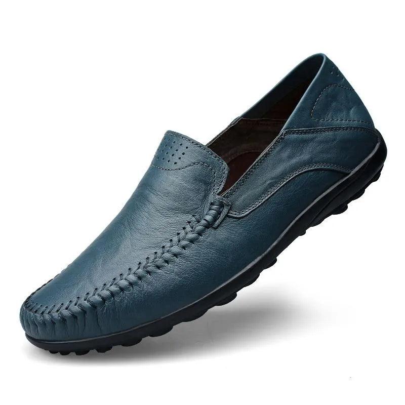 Santonio™ - Anspruchsvolle italienische Eleganz: luxuriöse Leder-Slipper für außergewöhnlichen Stil
