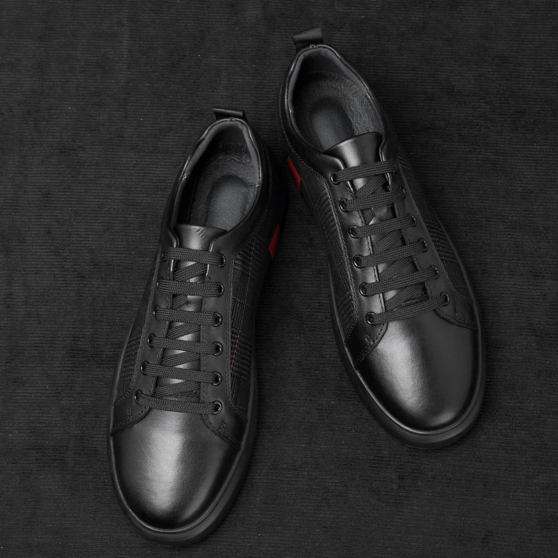 Modische Herren-Sportschuhe aus Leder - eine Kombination aus Eleganz und Komfort für den modernen Mann