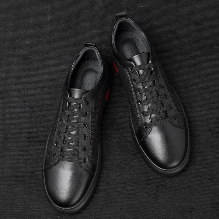 Modische Herren-Sportschuhe aus Leder - eine Kombination aus Eleganz und Komfort für den modernen Mann