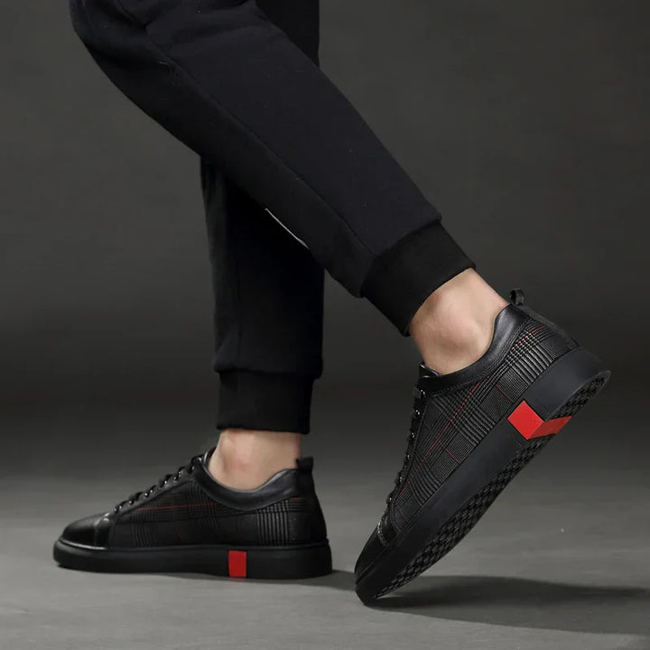Modische Herren-Sportschuhe aus Leder - eine Kombination aus Eleganz und Komfort für den modernen Mann