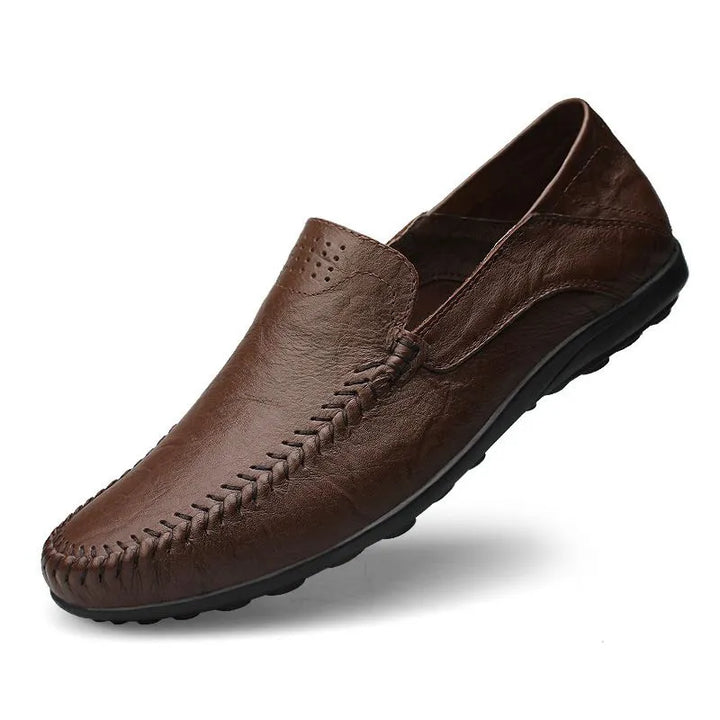 Santonio™ - Anspruchsvolle italienische Eleganz: luxuriöse Leder-Slipper für außergewöhnlichen Stil