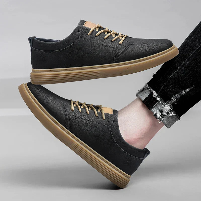 Bequeme und elegante Sportschuhe aus hochwertigem Leder für Männer