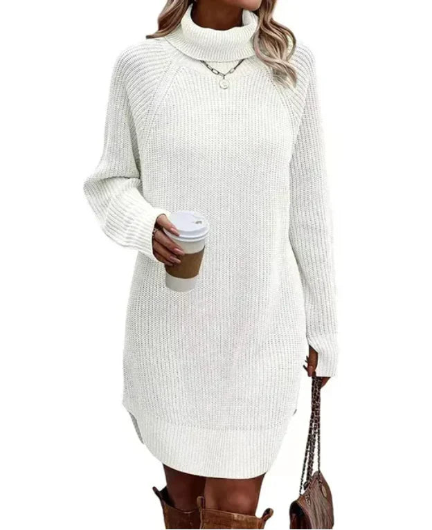 Modisches Damenstrickkleid für besondere Anlässe
