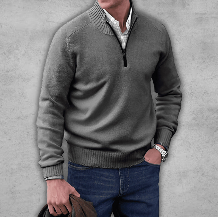 Eleganter Herrenpullover aus hochwertiger Baumwolle - Stil und Komfort für jeden Tag