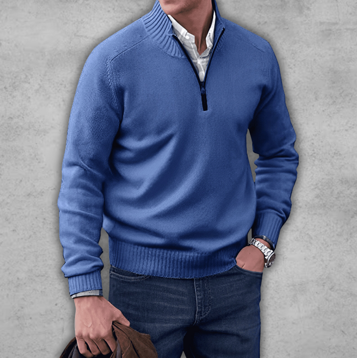 Eleganter Herrenpullover aus hochwertiger Baumwolle - Stil und Komfort für jeden Tag