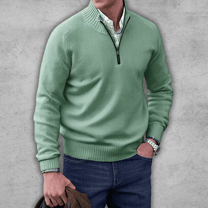 Eleganter Herrenpullover aus hochwertiger Baumwolle - Stil und Komfort für jeden Tag