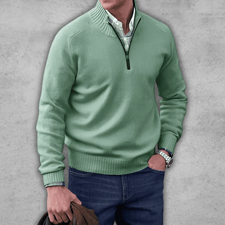 Eleganter Herrenpullover aus hochwertiger Baumwolle - Stil und Komfort für jeden Tag