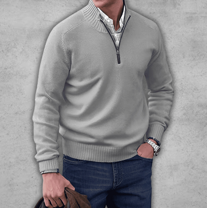 Eleganter Herrenpullover aus hochwertiger Baumwolle - Stil und Komfort für jeden Tag
