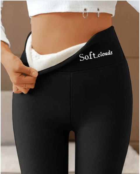 Warme und bequeme Damenleggings mit Futter für maximalen Komfort