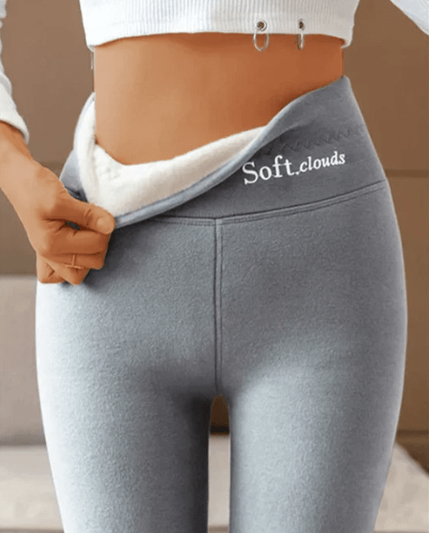 Warme und bequeme Damenleggings mit Futter für maximalen Komfort