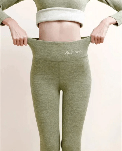 Warme und bequeme Damenleggings mit Futter für maximalen Komfort