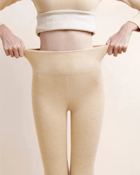 Warme und bequeme Damenleggings mit Futter für maximalen Komfort