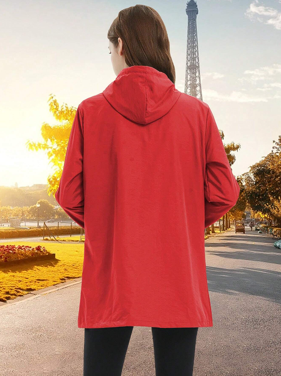 Elegante wasser- und winddichte Jacke für Damen - bietet umfassenden Schutz und Komfort bei jedem Wetter