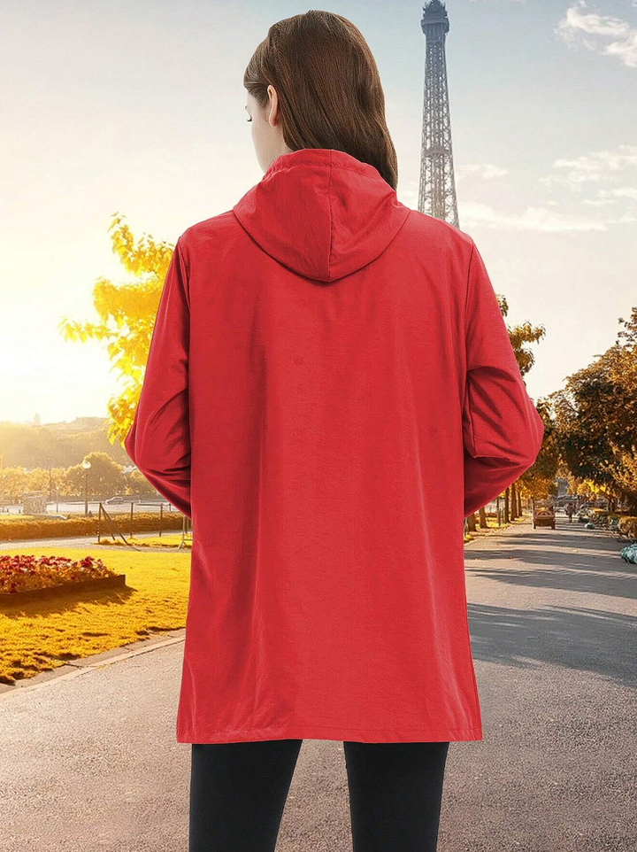 Elegante wasser- und winddichte Jacke für Damen - bietet umfassenden Schutz und Komfort bei jedem Wetter